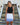 White & Blue Classic Sarong - Pre-Loved