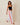 White & Coral Classic Wide Leg Trousers