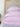 White & Pink Pinstripe Duvet Set