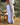 White & Brown Classic Wide Leg Trousers