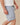 Blue & White Flipin' Linen Shorts